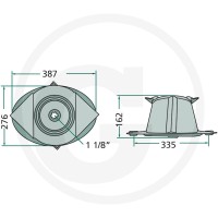 GRANIT Tarcza tnąca 64756207600F - Sklep PoltechParts