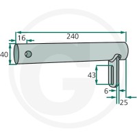 GRANIT Podpora łożyska 64716621256.86F - Sklep PoltechParts