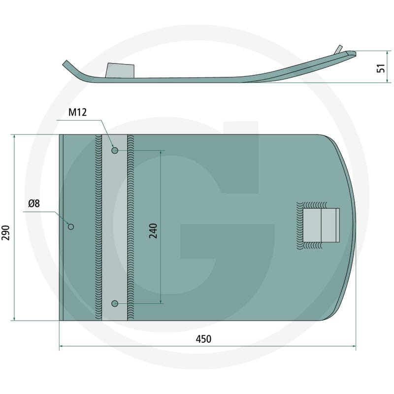 GRANIT Płoza 647253566.3F | poltechparts.pl