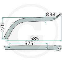 GRANIT Ramię palca 647260260.0F | poltechparts.pl