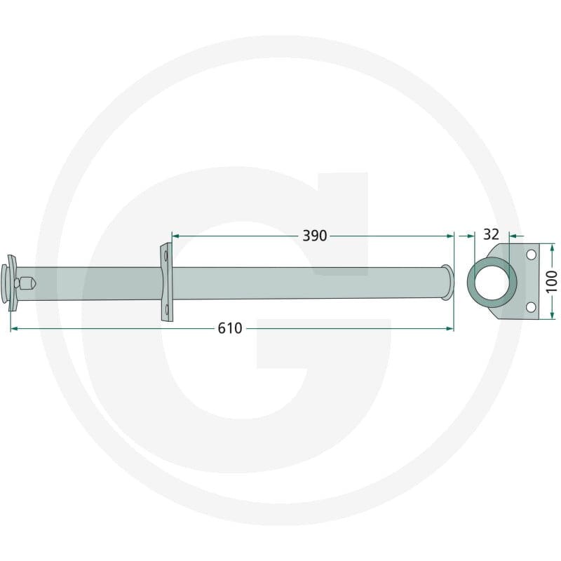 GRANIT Podpora łożyska 647492330F - Sklep PoltechParts