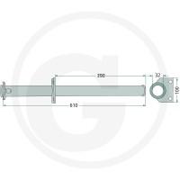 GRANIT Podpora łożyska 647492330F - Sklep PoltechParts