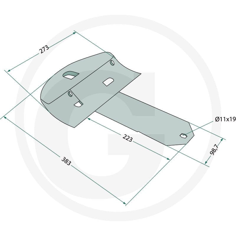 GRANIT Płoza ślizgowa 6475565620094F | poltechparts.pl