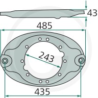 GRANIT Tarcza tnąca 64755913700F - Sklep PoltechParts