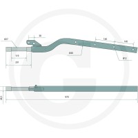 GRANIT Ramię palca 64757743020F | poltechparts.pl