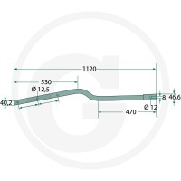 GRANIT Ramię palca 64757905240F | poltechparts.pl