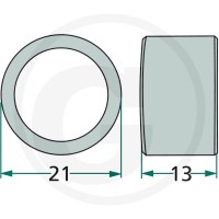 GRANIT Rolka jezdna 64758568100F - Sklep PoltechParts