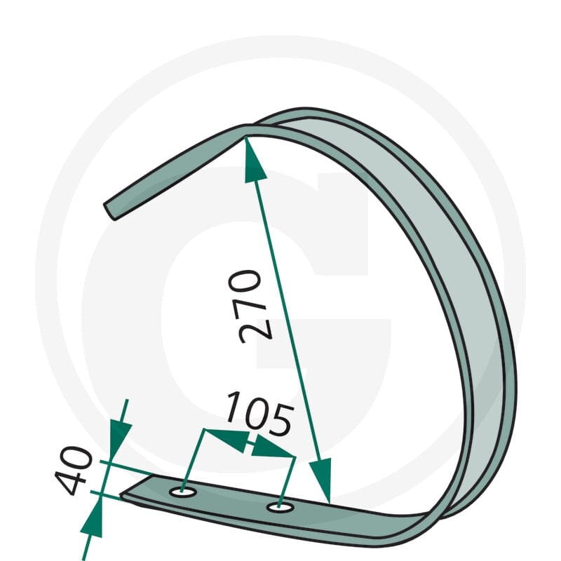 GRANIT Osłona podbieracza 64760028364F | poltechparts.pl