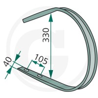 GRANIT Skrobak 64760029156F | poltechparts.pl