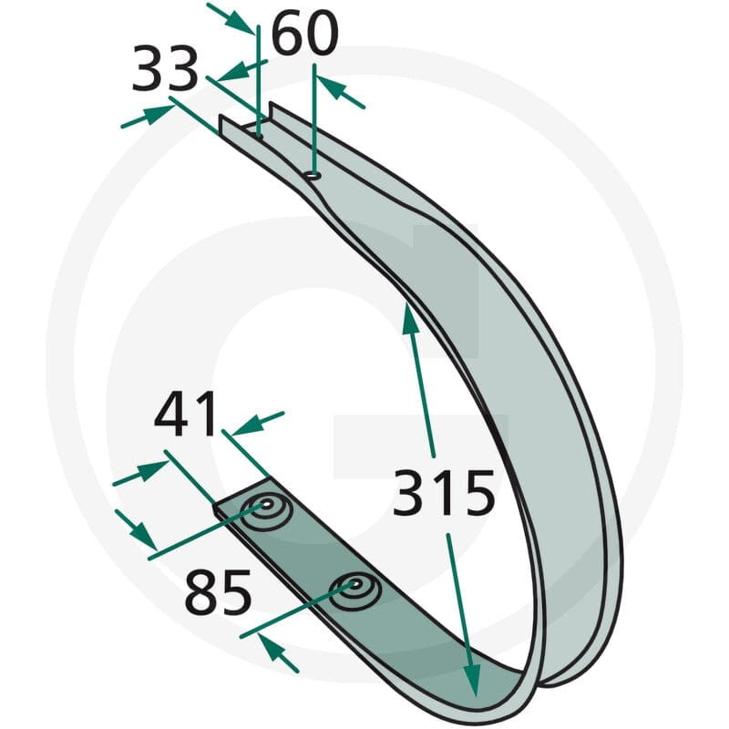 GRANIT Skrobak 647647009 | poltechparts.pl