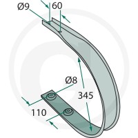 GRANIT Osłona podbieracza 647647025 | poltechparts.pl