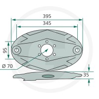 GRANIT Tarcza tnąca 647882420702400F - Sklep PoltechParts