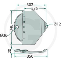GRANIT Płoza 647B1362286F | poltechparts.pl