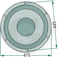 GRANIT Talerz oporowy 647ET-51F - Sklep PoltechParts