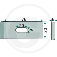 GRANIT Dłuto 647MH-478F - 647MH-478F - Sklep rolniczy PoltechParts