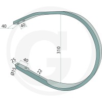 GRANIT Skrobak 647Z4523561F | poltechparts.pl