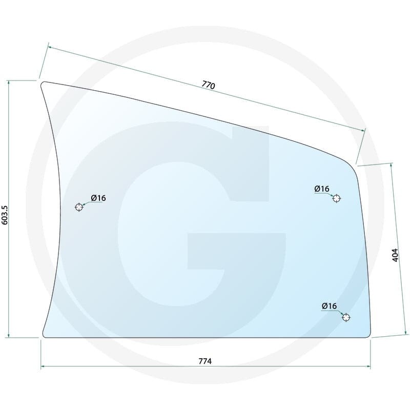 GRANIT Side window left 65032012