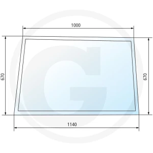 GRANIT Szyba tylna 650880566