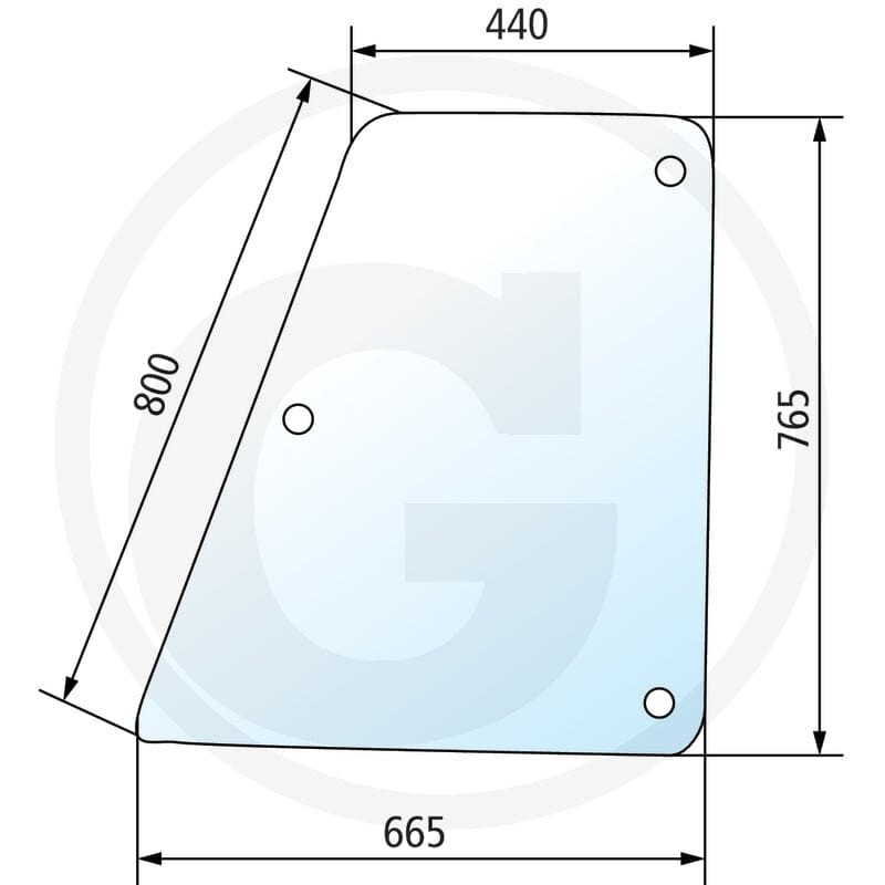 GRANIT Szyba drzwi 650885675