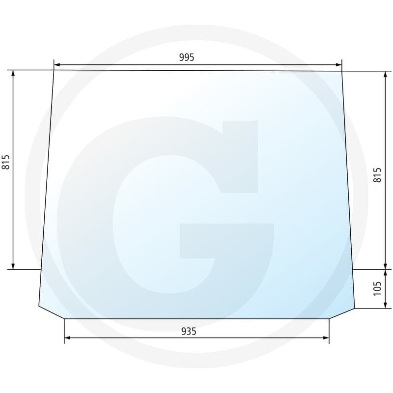GRANIT Szyba przednia 650886496