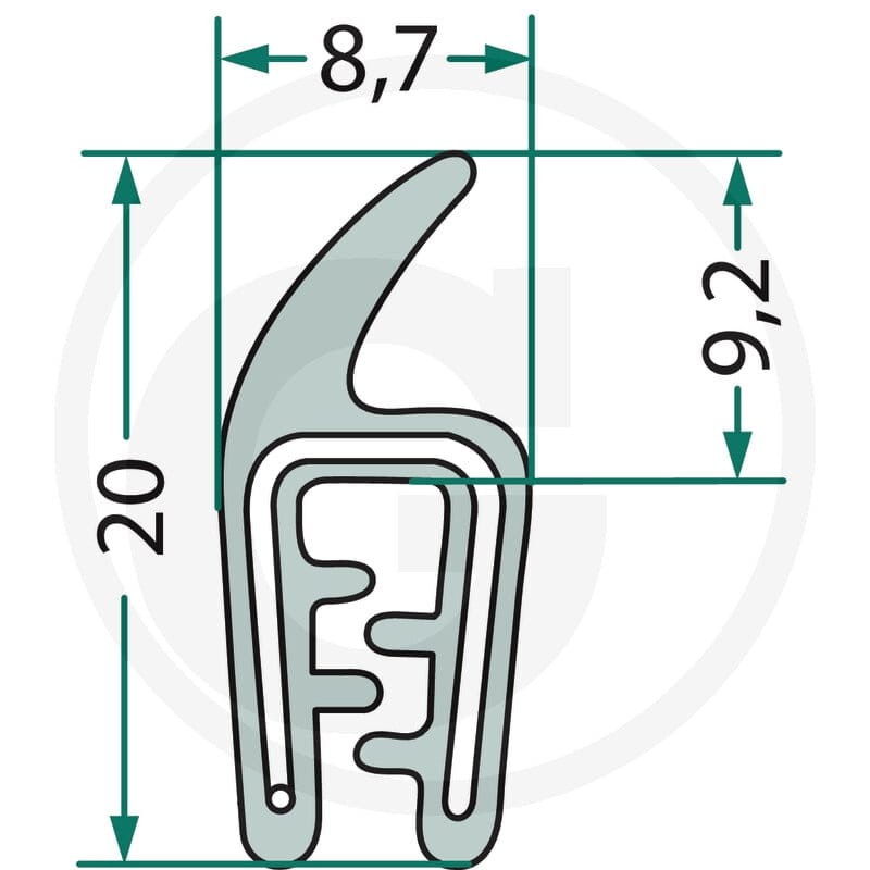 GRANIT Uszczelka 654A1502 - 654A1502 - Sklep rolniczy PoltechParts