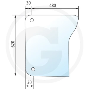 GRANIT Szyba dzielona 650S78534