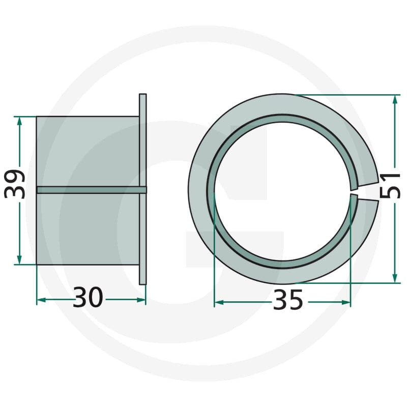 GRANIT Tulejka 647123132F | poltechparts.pl