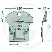GRANIT Płoza 647139666.3F | poltechparts.pl
