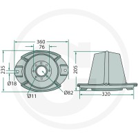 GRANIT Tarcza tnąca 647139895.0F - Sklep PoltechParts