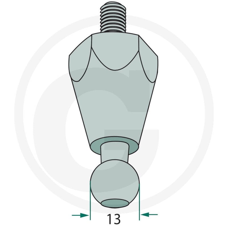 GRANIT Łącznik kulowy 65404035 - 65404035 - Sklep rolniczy PoltechParts