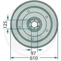 GRANIT Talerze ślizgowe 64700640087F - Sklep PoltechParts