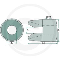 GRANIT Sprzęgło kłowe 647010666F - Sklep PoltechParts