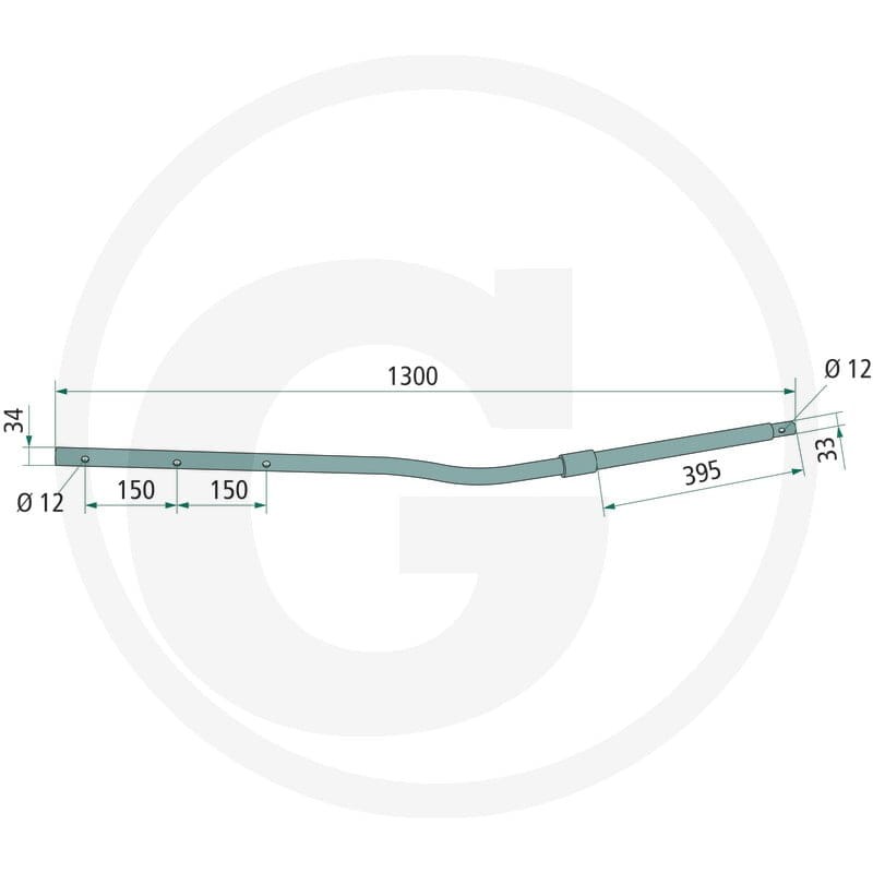 GRANIT Ramię palca 647012662F | poltechparts.pl