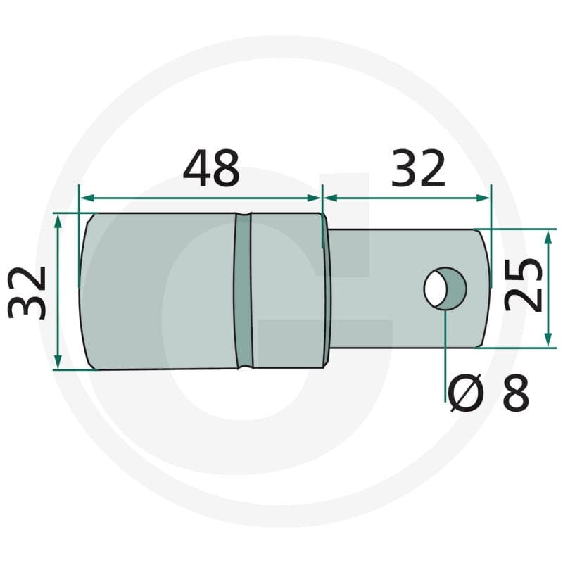GRANIT Czop łożyska 647015154F - 647015154F - Sklep rolniczy PoltechParts