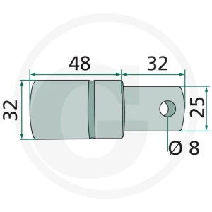GRANIT Czop łożyska 647015154F