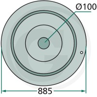 GRANIT Talerz ślizgowy 647101206F - Sklep PoltechParts