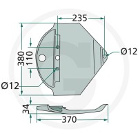GRANIT Płoza 64718613456F | poltechparts.pl