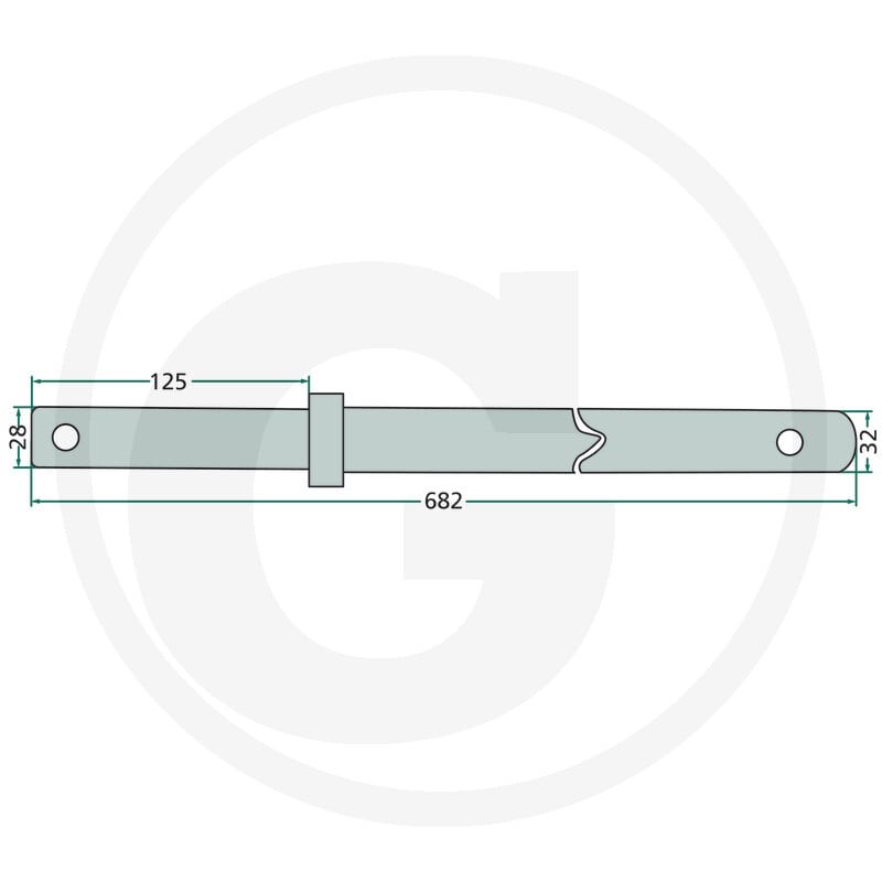 GRANIT Wałek 647243800650 - 647243800650 - Sklep rolniczy PoltechParts