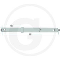 GRANIT Wałek 647243800650 - 647243800650 - Sklep rolniczy PoltechParts