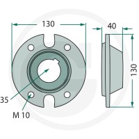 GRANIT Piasta 647253025.6F - Sklep PoltechParts
