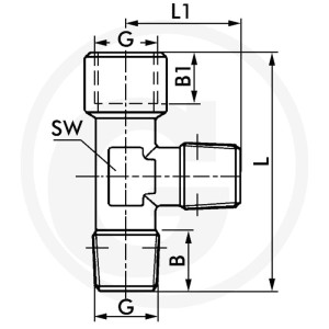 GRANIT F-LAk-1/2-MSv Kolanko typu L 60612438509