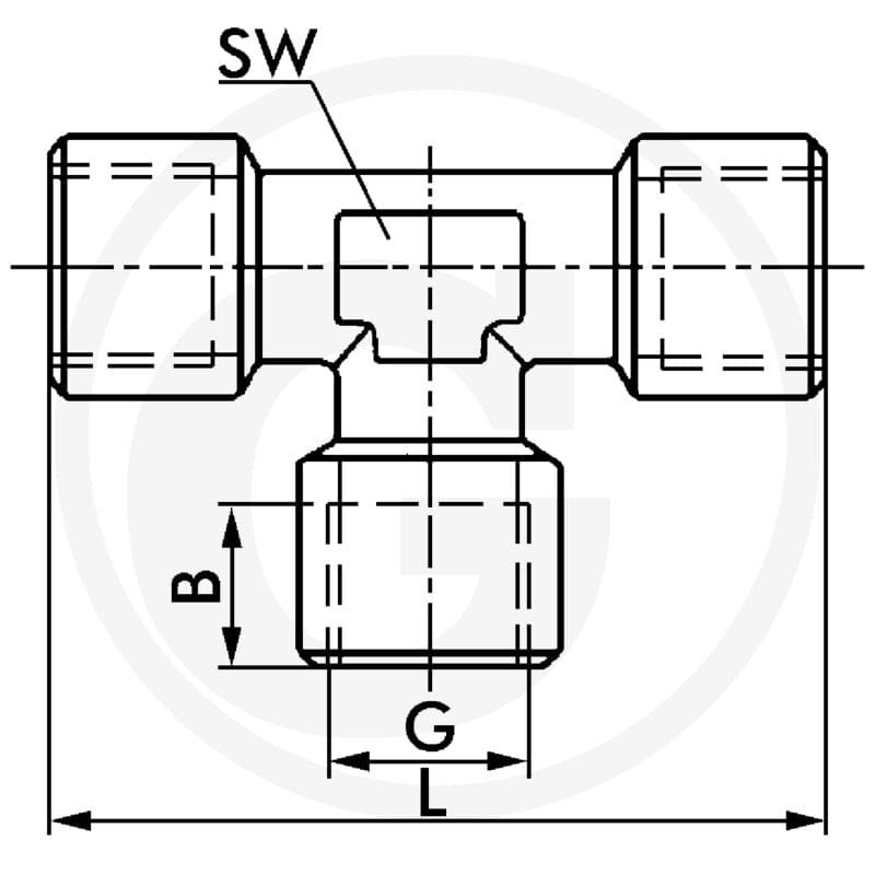 GRANIT F-TI-3/4-MSv Trójnik 60612513010 - 60612513010 - Sklep rolniczy PoltechParts
