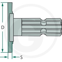 GRANIT Kołnierz przyłączeniowy 614397134 - 614397134 - Sklep rolniczy PoltechParts