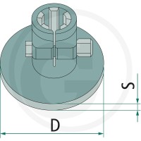 GRANIT Kołnierz przyłączeniowy 614397136 - 614397136 - Sklep rolniczy PoltechParts