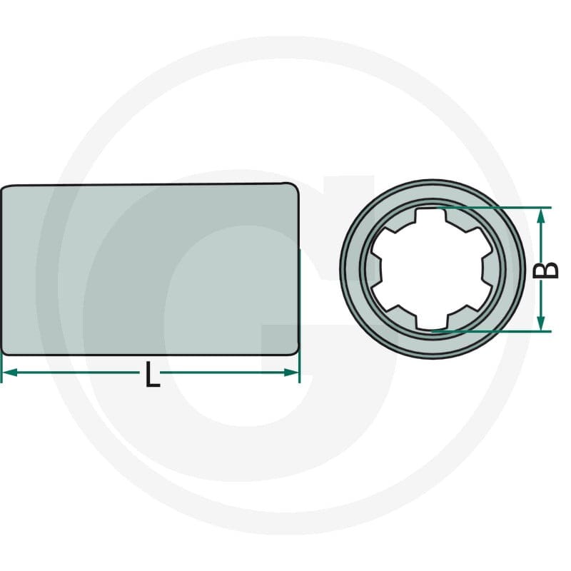 GRANIT Piasta profilowa 6147560120100 - Sklep PoltechParts