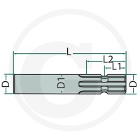 GRANIT Wałek profilowany 614397128 - 614397128 - Sklep rolniczy PoltechParts