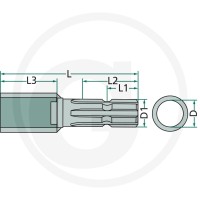 GRANIT Kształtka redukcyjna 6147500138040180 - 6147500138040180 - Sklep rolniczy PoltechParts