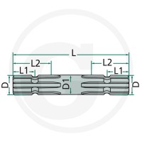 GRANIT Wałek profilowany 61475201381381000 - 61475201381381000 - Sklep rolniczy PoltechParts
