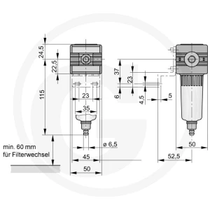 GRANIT WH-SMF1-3/8 Submikrofiltr 60617960334
