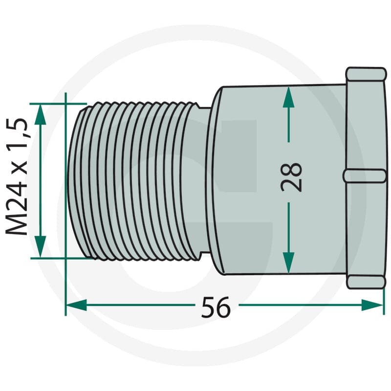 GRANIT Sworzeń gwintowany 64700119004F - Sklep PoltechParts